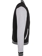 Build your Brand BB 004 College bunda 56.B004 black/heather grey Build your Brand BB 004 College bunda 56.B004 black/heather grey