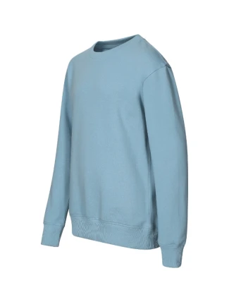 Crew mikina dětská nebesky modrá