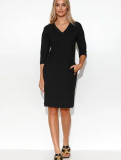 Dámské šaty M779 Černá - Makadamia