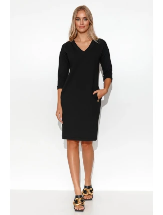 Dámské šaty M779 Černá - Makadamia