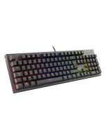 HERNÍ KLÁVESNICE GENESIS THOR 300 RGB FR PODSVÍCENÁ MECHANICKÁ S ČERVENÝM SPÍNAČEM