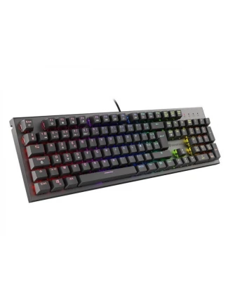 HERNÍ KLÁVESNICE GENESIS THOR 300 RGB FR PODSVÍCENÁ MECHANICKÁ S ČERVENÝM SPÍNAČEM
