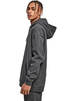 Build your Brand BB 006 Oversize mikina s kapucí z těžké bavlny 56.B006 charcoal