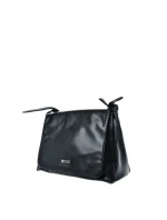 Kabelka Přes Rameno Se Zlatým Řetízkem Big Star OO574048 Černá