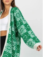 Dámský svetr LC SW 0301 bílý zelený