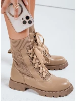 Dámské boty HOLLYHOCK beige FashionStreet ZY0372