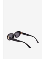 Dámské sluneční brýle s perlami Černé