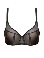 Dámská podprsenka Lara-B4 Černá - Gorteks Dámská podprsenka Lara-B4 Černá - Gorteks