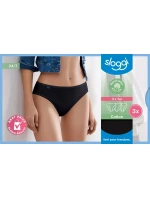 sloggi 24/7 Cotton Tai C3P - BLACK - SLOGGI BLACK - SLOGGI