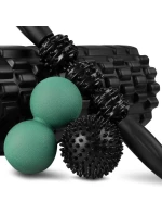 Masážní váleček s příslušenstvím Spokey Mixroll Set SPK-944203