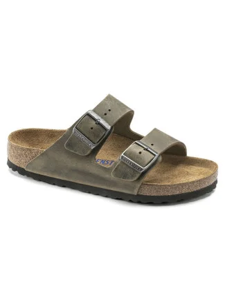 Dámské/pánské žabky Birkenstock Arizona Soft Footbed Oiled Leather Narrow Faded Khaki (1019377) Dámské/pánské žabky Birkenstock Arizona Soft Footbed Oiled Leather Narrow Faded Khaki (1019377)
