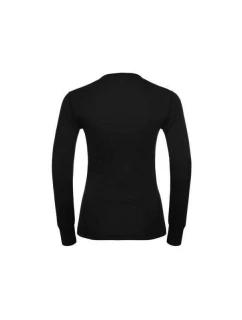 Dámské tričko Odlo BL TOP s želvovinovým výstřihem l/s ACTIVE WARM ECO velikost S Black