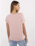 Tričko D12100M02737A světle růžové