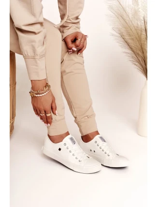 Dámské klasické tenisky Big Star - bílé