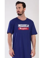 Pánská noční košile s krátkým rukávem Fresh start