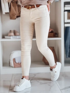 Dámské džínové kalhoty LODGE beige FashionStreet UY2434