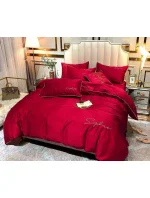 Bavlněná ložní souprava Word Výšivka z mikrovlákna FHL-2604 160x200 Bavlněná ložní souprava Word Výšivka z mikrovlákna FHL-2604 160x200