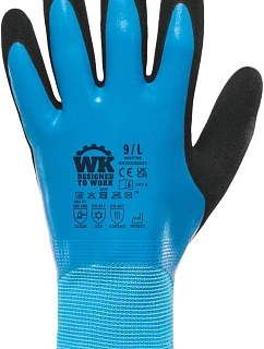 WK WKP 706 Pracovní rukavice chránící před zimou 20.706W aqua blue