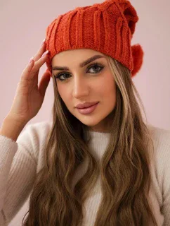 Milano fleecová čepice K203 červená