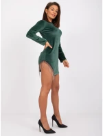 Šaty DHJ SK 6509.82P tmavě zelená Šaty DHJ SK 6509.82P tmavě zelená