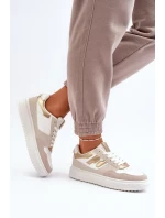 Dámské béžové nízké tenisky Regines