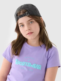 Dívčí tričko s potiskem 4F