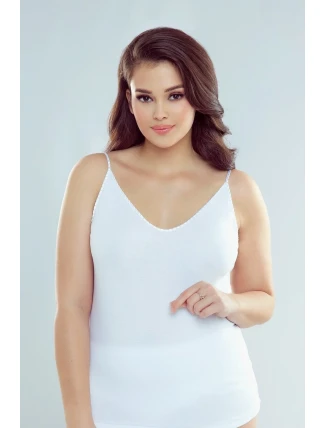 Bílá dámská košilka Eldar Maja S-XXL Bílá dámská košilka Eldar Maja S-XXL