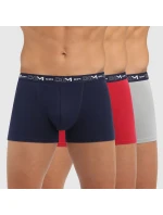 Pánské boxerky 3 ks DIM COTTON STRETCH BOXER 3x - DIM - tmavě modrá Pánské boxerky 3 ks DIM COTTON STRETCH BOXER 3x - DIM - tmavě modrá