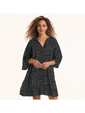 Style Manihi šaty 8151 black - RosaFaia