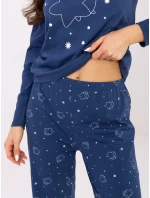 Pyžamo DU PI FP 005.61 tmavě modré Pyžamo DU PI FP 005.61 tmavě modré