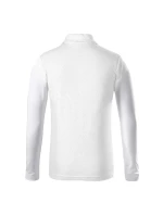 Pique Polo LS polokošile dětská bílá