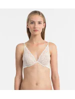 Podprsenka s kosticí QF1436E slonovinová - Calvin Klein Podprsenka s kosticí QF1436E slonovinová - Calvin Klein