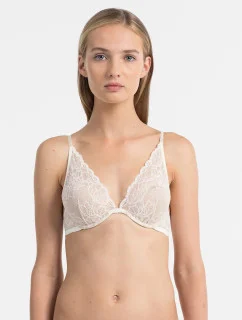 Podprsenka s kosticí QF1436E slonovinová - Calvin Klein