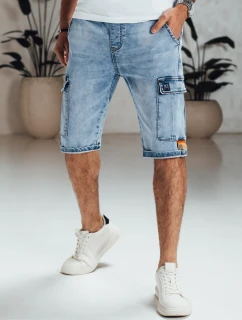 FashionStreet pánské modré džínové šortky SX2553
