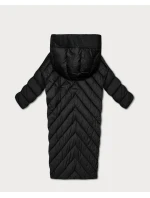 Černá zimní bunda netopýřího typu Minority (P3-6026-1) Černá zimní bunda netopýřího typu Minority (P3-6026-1)