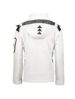 Geographical Norway pánská rychleschnoucí sportovní bunda s kapucí Techno MEN 056 BS3 white (WU1060H/GN) pánské
