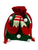 Vánoční dárková taška 20x15CM ELFA'S LEGS