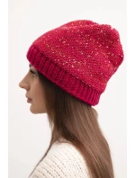 Dámská čepice Amira K359 fuchsie