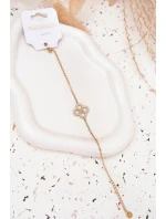 Dámský náramek ze chirurgické oceli Zlatý