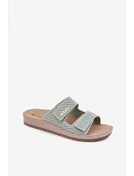 Dámské pantofle INBLU AG000015 Zelené