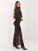 Sukně MI SD G9137.16P tmavě hnědá Sukně MI SD G9137.16P tmavě hnědá