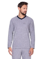 Pánské pyžamo 592 grey - REGINA Pánské pyžamo 592 grey - REGINA