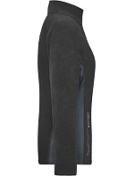 Daiber JN 841 Dámská pracovní mikrofleecová bunda - Strong 02.0841 black/carbon