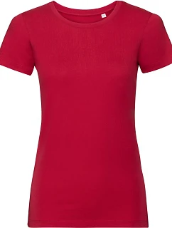 Russell Athletic 108F Dámské tričko Pure Organic 10.108F classic red
