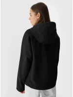 Dámská softshellová větruodolná bunda membrána 5000 4F - černá Dámská softshellová větruodolná bunda membrána 5000 4F - černá