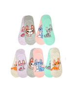 Dámské ponožky baleríny WiK 0144 Midini Kočičky A'2 36-41