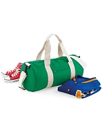 BagBase BG 140 Kulatá sportovní taška 52.0140 kelly green/off white