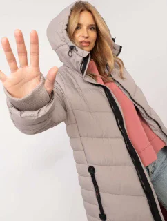 Kabát D51160XB44540A1 tmavě lila