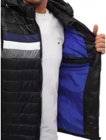 Pánská prošívaná vesta černá FashionStreet TX4032