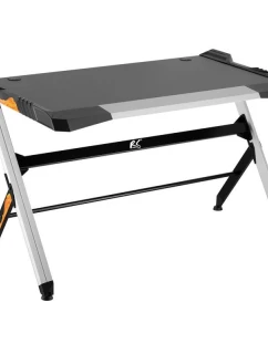 Černý herní stůl velký RGB Led NanoRS RS150 50kg max, výška 780mm